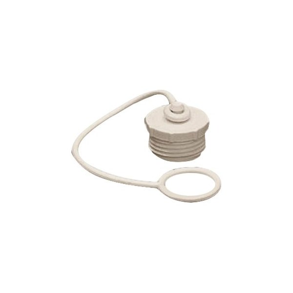 White Hose Cap with Strap