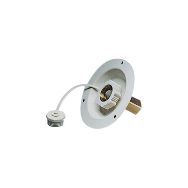 Aqua Pro® - Ivory Metal City Recessed Water Fill with 1/2" FPT Brass Check Valve