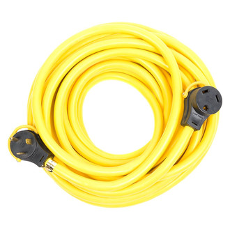 Arcon® - 50' Extension Power Cord with Handle Grip (30A Male x 30A Female)