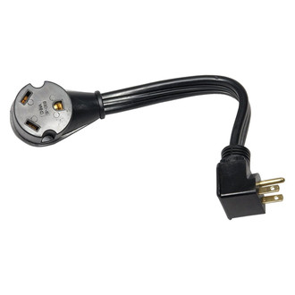 Arcon® - Economy Series 12" Dogbone Power Adapter with Standard Grip (15A Male x 30A Female)