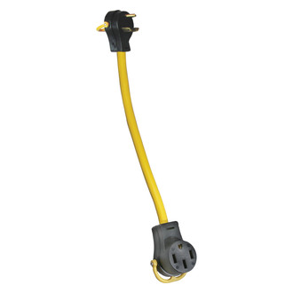 Arcon® - 18" Dogbone Power Adapter with Handle Grip (30A Male x 50A Female)