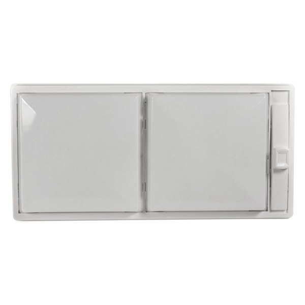 Arcon® - Economy Series Rectangular Surface Mount Double Bulbs Overhead Light with Switch (11.5"L x 5.5"W x 1.6"D)