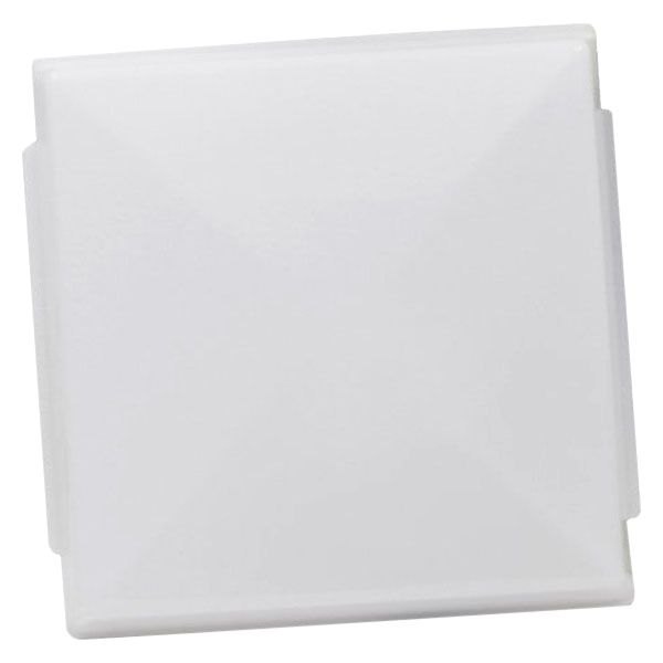 Arcon® - Euro Style Square White Replacement Lens for Euro Style Single/Double Dome Lights