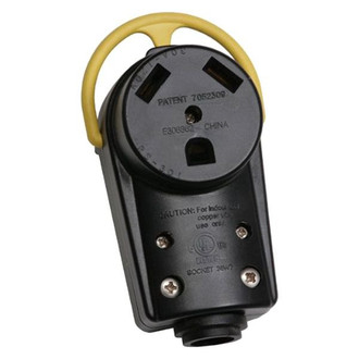 Arcon® - 30A Female Adapter Plug with Handle Grip