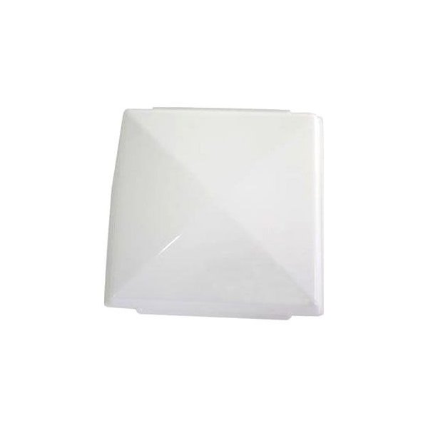 Arcon® - Economy Series Rectangular White Replacement Lens for Single/Double Dome Lights