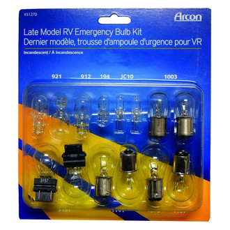 Arcon® - Incandescent RV Emergency Bulb Kit (921)