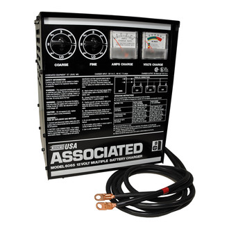 Associated Equipment® - Powerful™ 12v Stationary Battery Charger