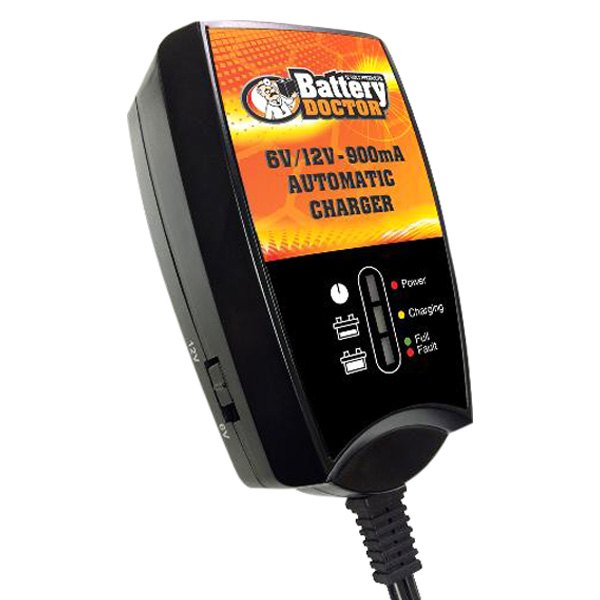 Battery Doctor® - 6 V/12 V Wall Mount Battery Charger and Maintainer