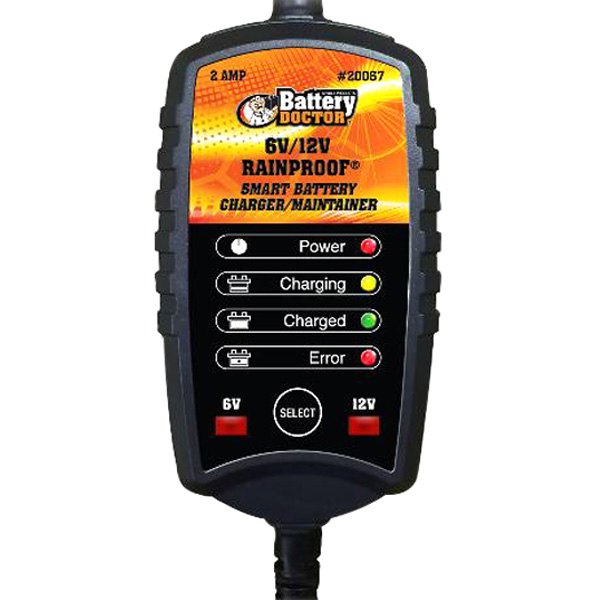 Battery Doctor® - 6 V/12 V Battery Charger and Maintainer