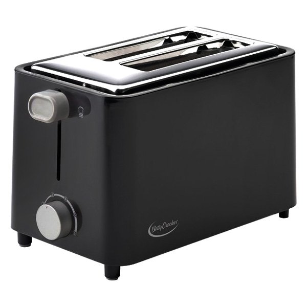 Betty Crocker® - Cool-Touch™ 900W Black Toaster