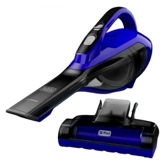  BLACK+DECKER dustbuster AdvancedClean Pet Cordless Handheld  Vacuum with Motorized Head, Purple (HLVA325JP07)