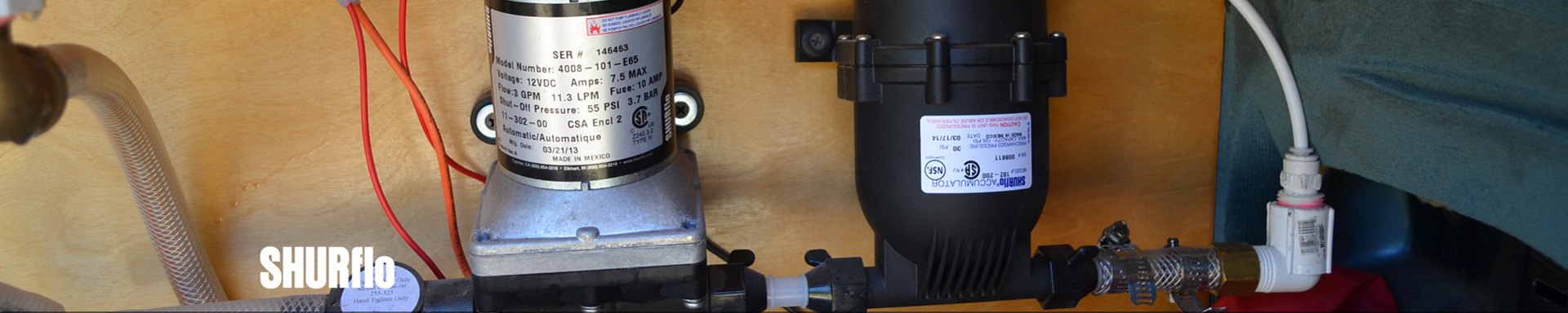 SHURflo RV Water Filters & Cartridges