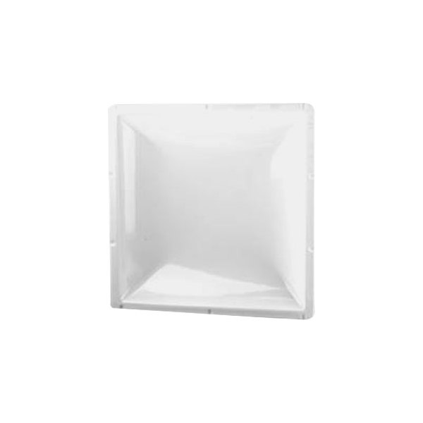Bri-Rus® - 16"W x 16"L White Thermoformed Polycarbonate Inner Rectangular Skylight