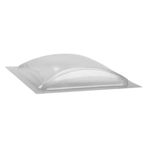 Bri-Rus® - 17.5"W x 25.5"L Cool White Thermoformed Polycarbonate Outer Rectangular Low-Profile Skylight