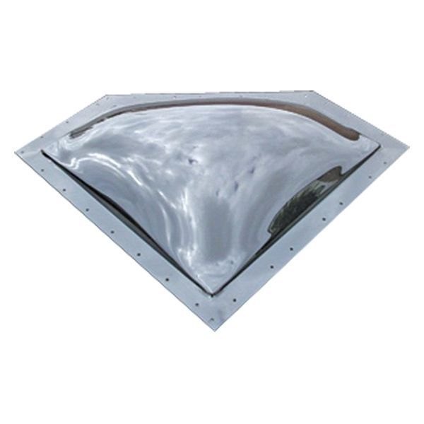Bri-Rus® - 14.5"W x 27"L Smoke Thermoformed Polycarbonate Outer Neo Angle Skylight