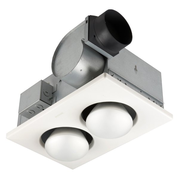 Broan-Nutone® - 70 CFM Two-Bulb Heater with Ventilation Fan