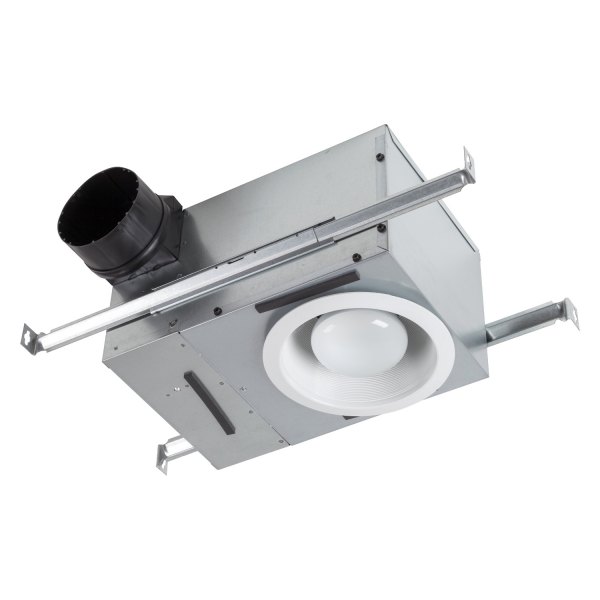 Broan-Nutone® - Recessed Ventilation Fan with Light and White Trim