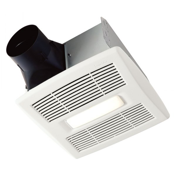 Broan-Nutone® - Flex™ Series 80 CFM 1.2 Sones Ventilation Fan with Light