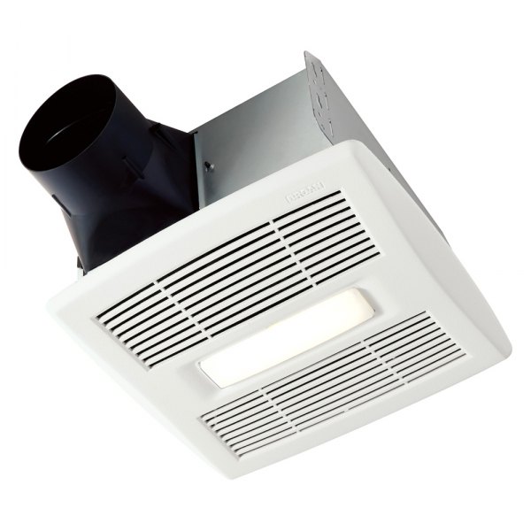 Broan-Nutone® - Flex™ Series 80 CFM 0.7 Sones Humidity Sensing Ventilation Fan with Light