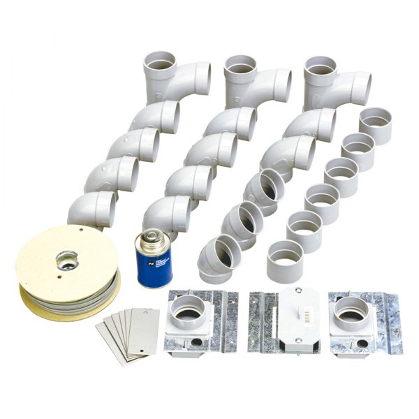 Broan-Nutone® - Central Vacuum Rough-In Kit for 3-Inlet Installation
