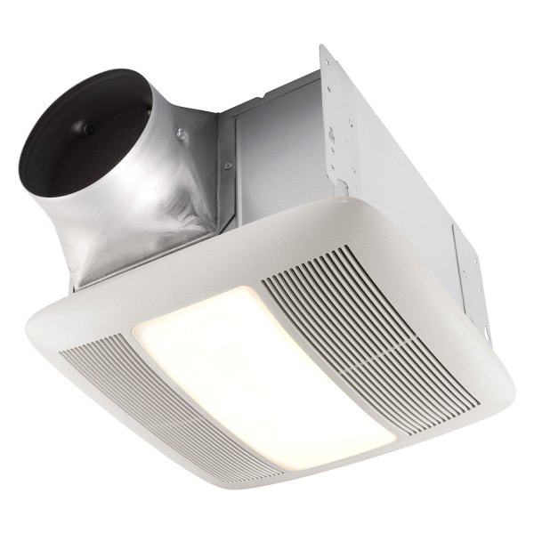 Broan-Nutone® - QTXEN™ Series Fans Ventilation Fan with White Grille and Light