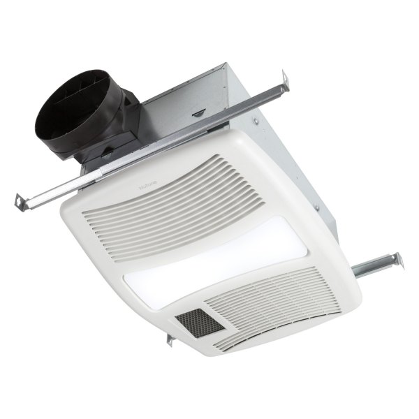 Broan-Nutone® - QT™ Series 110 CFM Exhaust Vent Fan with Heater and Florescent Light
