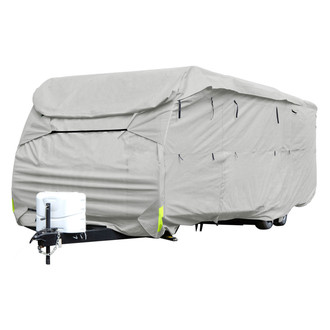Budge® - Premier™ Toy Hauler Trailer Cover (Gray, Up to 18')