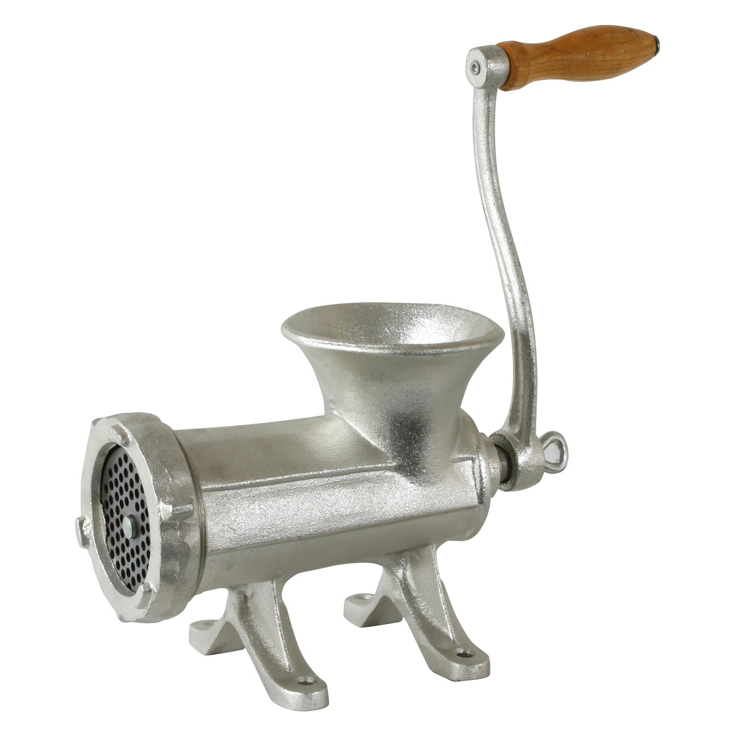 Hand crank clearance meat grinder