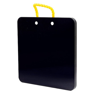 Buyers® - Polyethylene Black High Density Poly Outrigger Base Pad