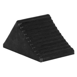 Buyers® WC1467A - Black Rubber Wheel Chock