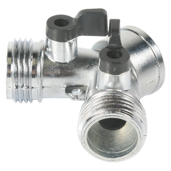 Stainless Steel Y-Union Shut-Off Valve (3/4" FPT x 3/4" MPT x 3/4" MPT)