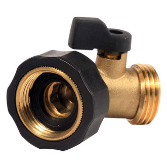 Camco® - Brass 45° Valve (3/4" FPT x 3/4" MPT)