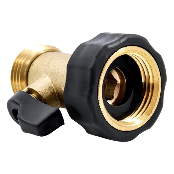 Brass Straight Water Hose Valve (3/4" FPT x 3/4" MPT)