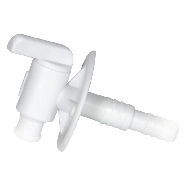 Camco® - Fresh Water Tank Dual Size Drain Valve with Flange