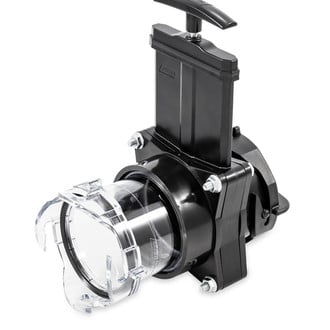 Camco® - 3" RV Waste Valve with Built-In Clear Adapter
