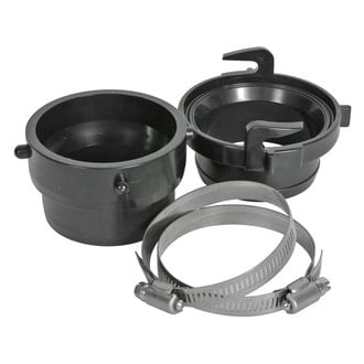 Camco® - Black Twist Connect Kit (3"Lug x 3"Bayonet)