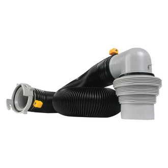 Camco® - Easy Slip™ 10' Black Sewer Hose