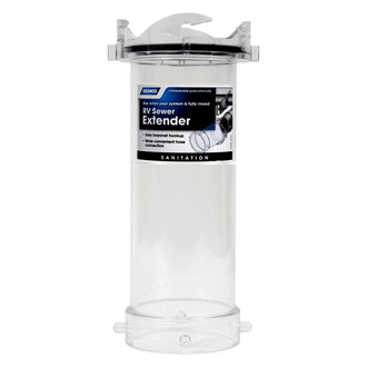 Camco® - Clear Clearview Hose Adapter (3"Lug x 3"Bayonet)