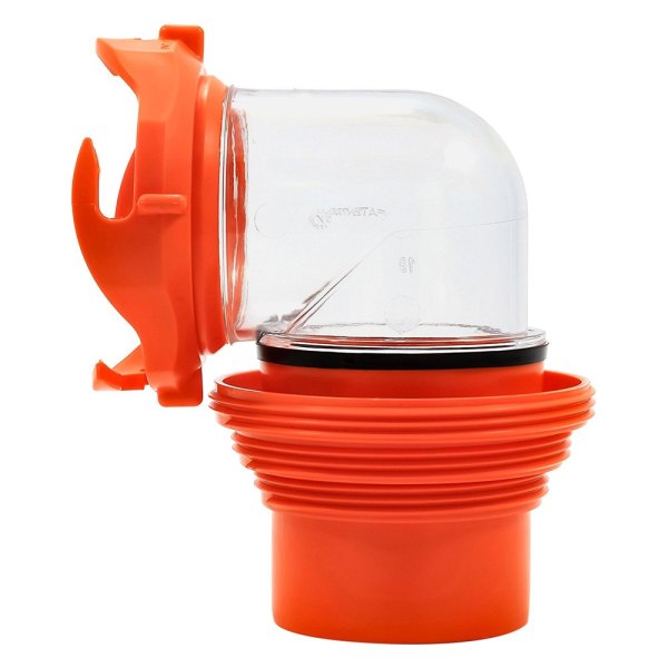 Camco® - RhinoFLEX™ Clear/Red Elbow & Adapter
