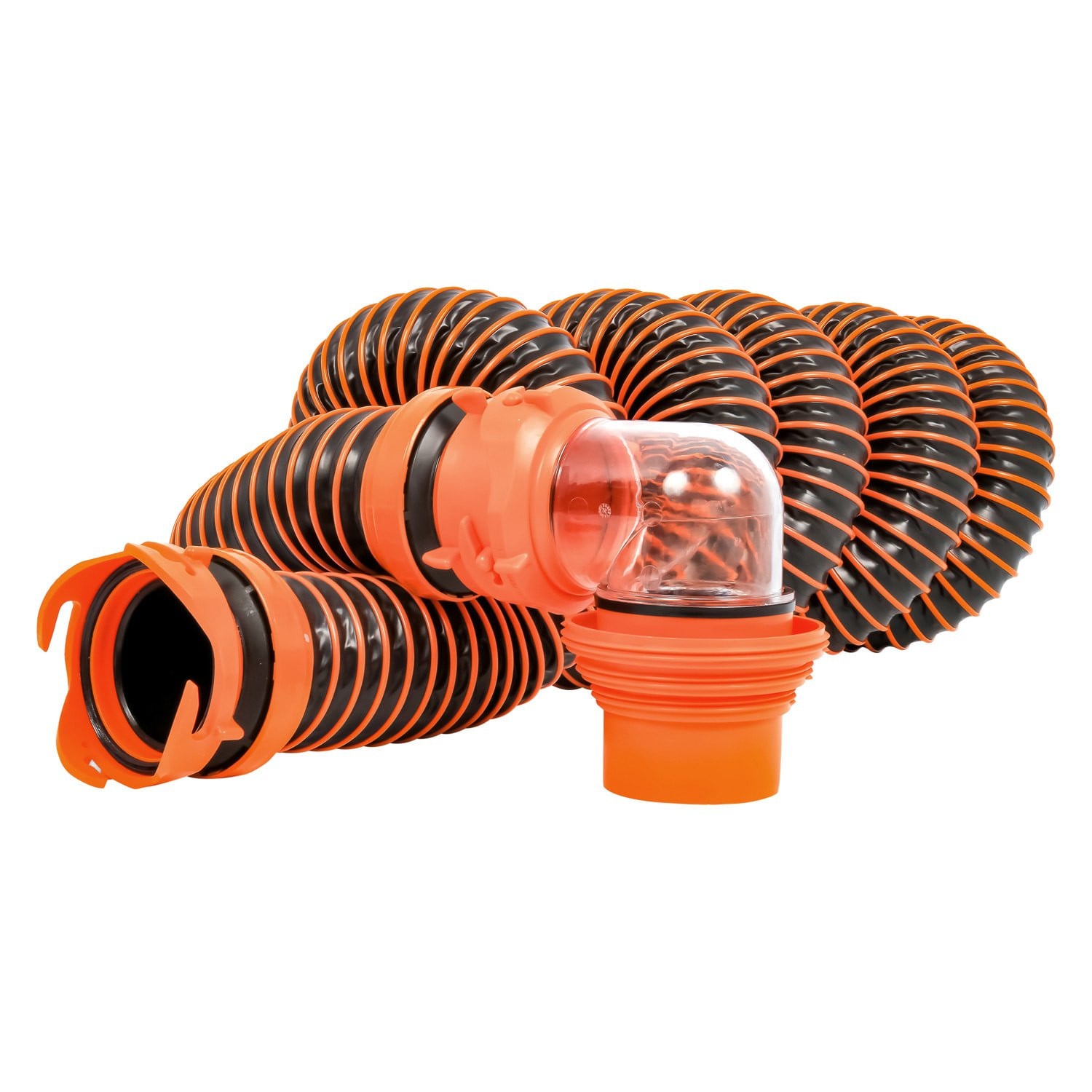 コメコ Camco® 39861 - RhinoEXTREME™ 15' Black/Orange Sewer Hose Kit