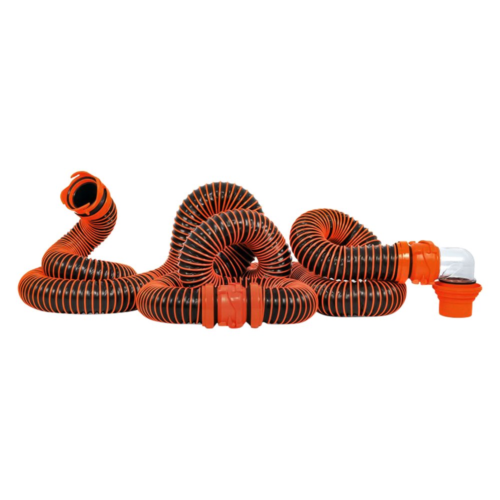 Camco® 39867 - RhinoEXTREME™ 20' Black/Orange Sewer Hose Kit