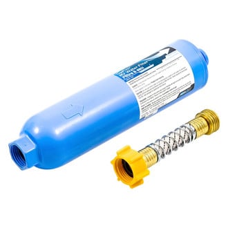 Camco® - TastePURE™ KDF/GAC 2.5 GPM Water Filter with 4" Hose