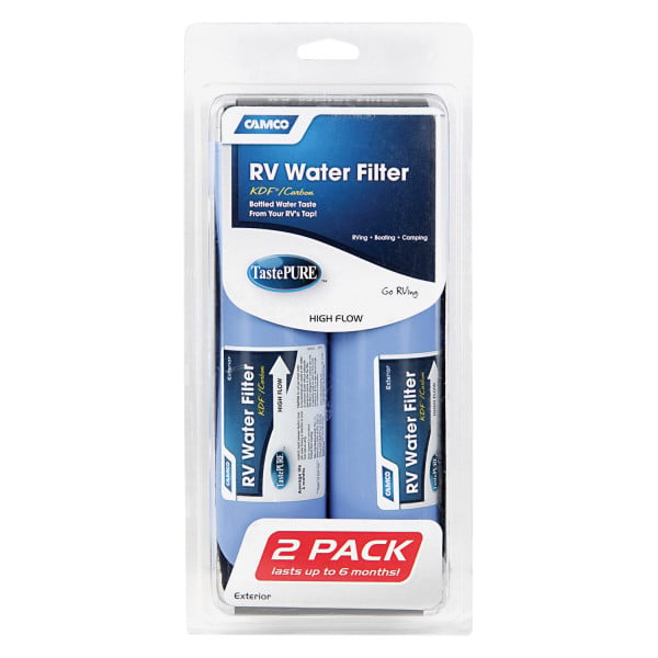 Camco® 40045 - TastePURE™ KDF/GAC 2.5 GPM Water Filters - CAMPERiD.com