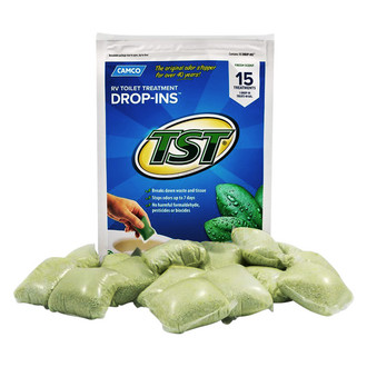 Camco® - TST Drop-Ins™ 1.7 oz. Toilet Treatment (15 Pieces)