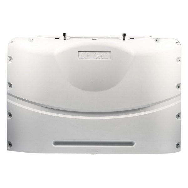 Camco® - Polyethylene Polar White Heavy Duty Cover for Dual 20 lbs LP Gas Tanks
