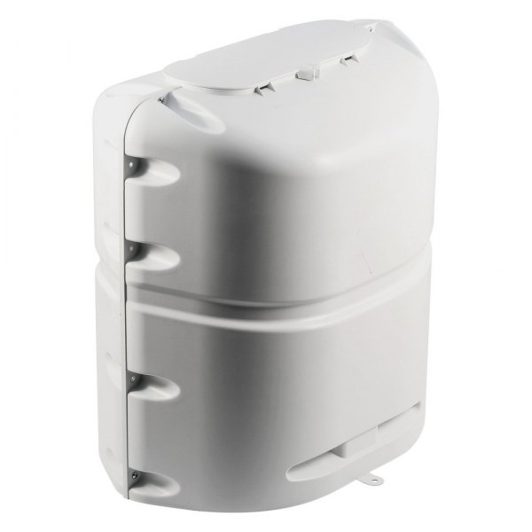 Camco® - Polypropylene Polar White Cover for Single 20 lbs LP Gas Tanks
