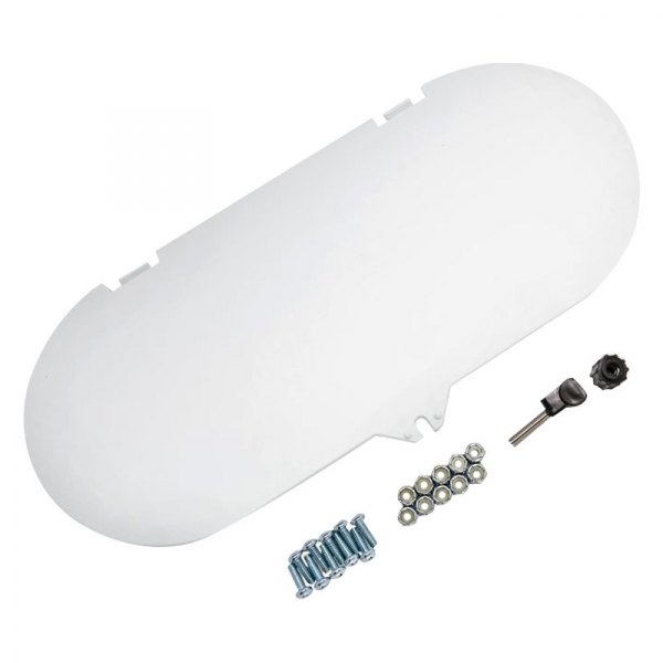 Camco® - Plastic Polar White LP Gas Tank Cover Cap Kit