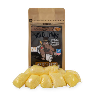 Camco® - Wild Thing™ RV Toilet Treatment Drop-Ins with On the Charts Scent