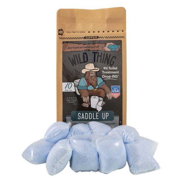 Camco® - Drop-Ins™ 17.5 oz. Saddle Up Wild Thing Toilet Treatment (10 Pieces)