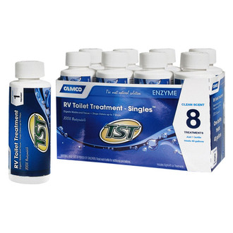Camco® - Singles™ 4 oz. Pure Rain Toilet Treatment (8 Pieces)